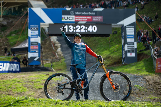 Cami Balanche Wins World Cup DH Season Opener